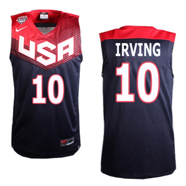 Kyrie Irving, USA 2014 - Bleu - Cliquez sur l'image pour la fermer